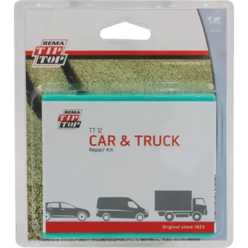 KIT REPARAÇÃO CÂMARA AR VLVU 10 REMENDOS COLA E LIMA TT12
