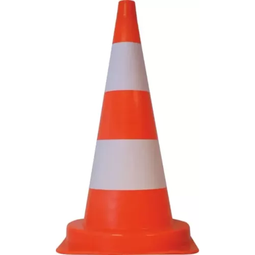 CONE SINALIZACAO LARANJA PVC 75CM PINTURA REFLETORA scaled 1.webp