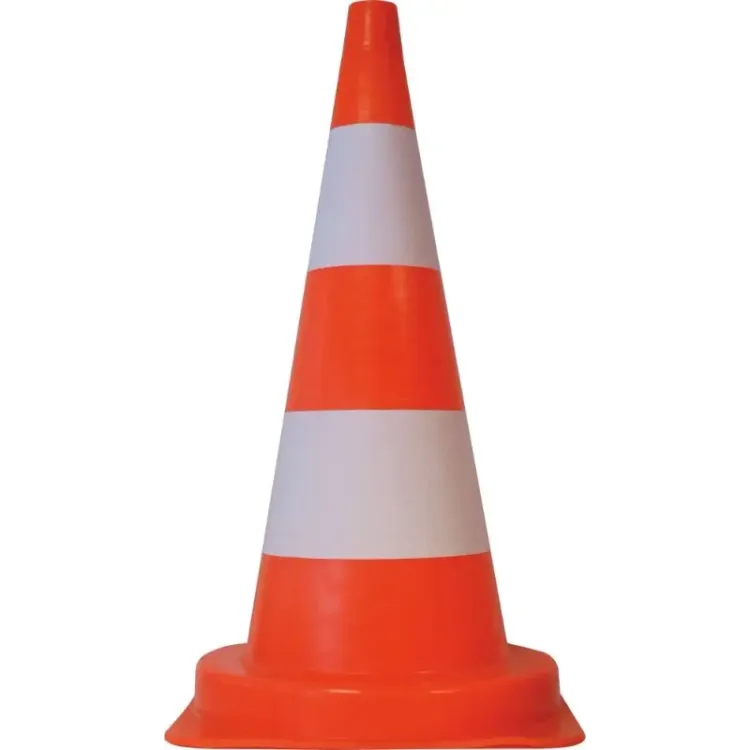 CONE SINALIZACAO LARANJA PVC 75CM PINTURA REFLETORA scaled 1.webp
