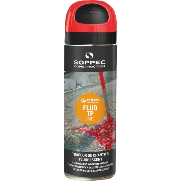 PINTURA MARCADORA DE OBRA VERMELHO FLUORESCENTE 12 M 500 ML scaled 1.webp