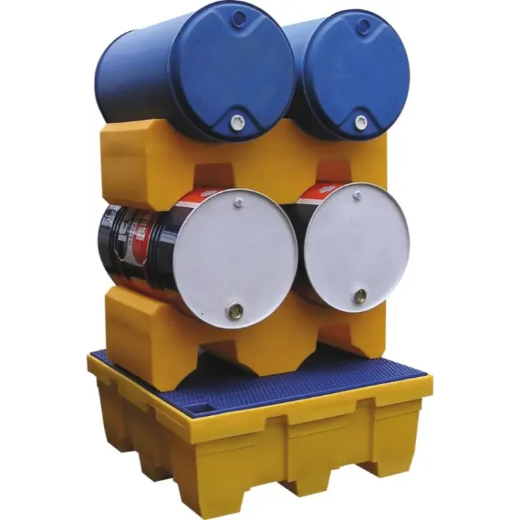 SUPORTE EMPILHAVEL 100 PE P 2 BARRIS DE 200L DRAKKAR scaled 1.webp