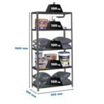 estante comfort 5 500 antracite simon 1.webp