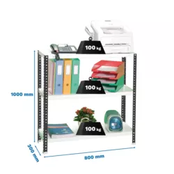 estante comfort mini 3 300 1000 antracite branco simon.webp
