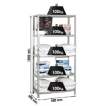 estante comfort mini 5 400 cinza simon.webp