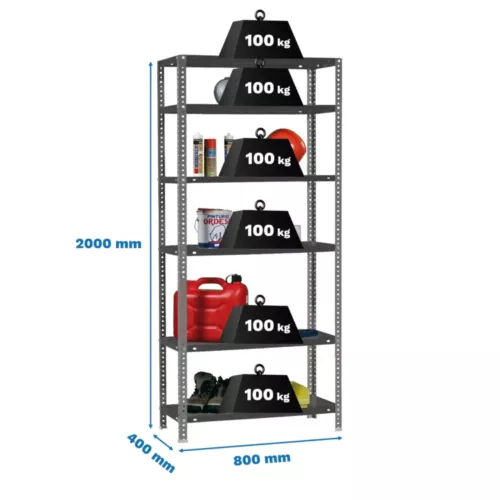 estante comfort mini 6 400 antracite simon.webp