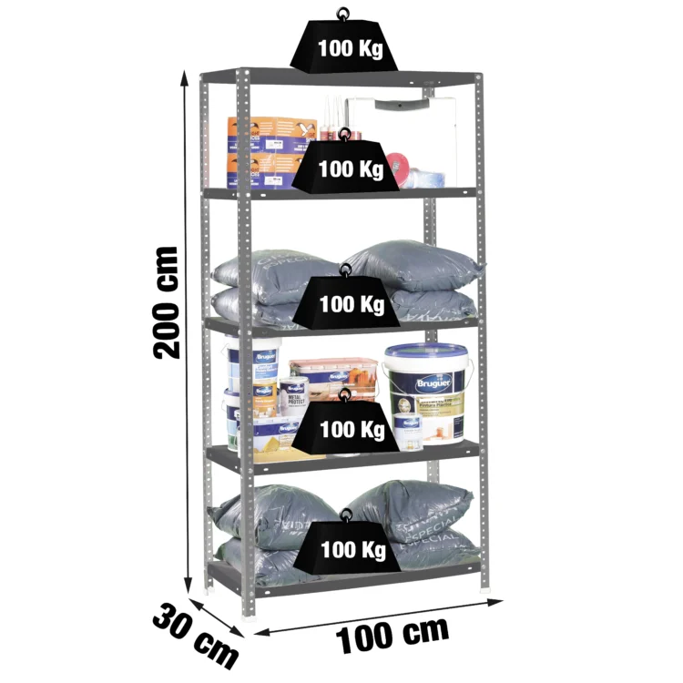 estante comfort plus 5 300 antracite simon.webp