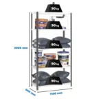 estante comfort superplus 5 500 antracite branco simon.webp
