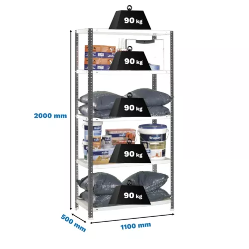 estante comfort superplus 5 500 antracite branco simon.webp