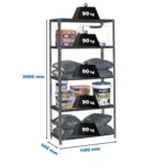 estante comfort superplus 5 500 antracite simon.webp