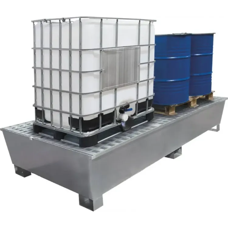 BACIA DE RETENCAO 1000L C GRELHA 100 ACO XXL 2 IBC scaled 1.webp