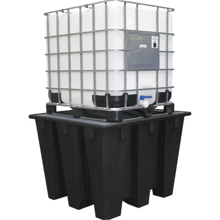 BACIA DE RETENCAO 1100L PE C GRELHA DE ACO 1 IBC scaled 1.webp