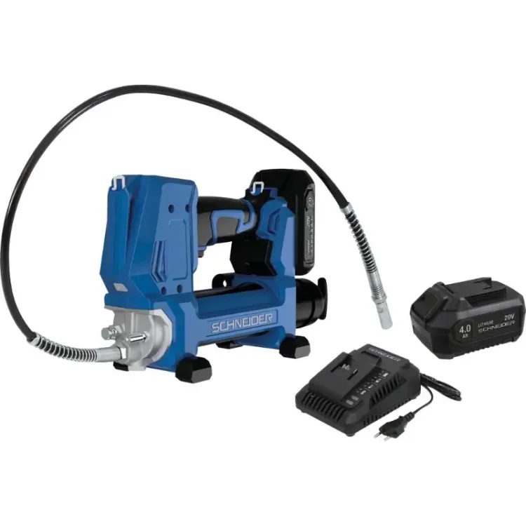 BOMBA DE MASSA LUBRIFICANTE 20V 690 BAR 2 BAT LI ION 2AH E 4AH C CARREGADOR 3A E MALA 2 scaled 1.webp