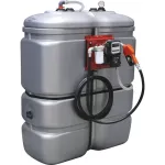CUBA DE ARMAZENAMENTO DE GASOLEO 1000L DUPLA PAREDE C KIT 230V scaled 1.webp