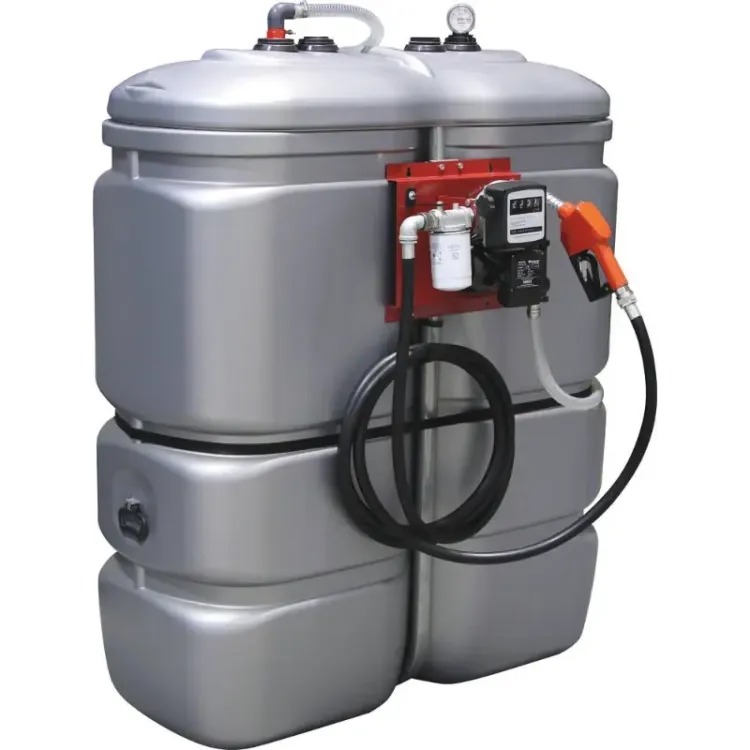 CUBA DE ARMAZENAMENTO DE GASOLEO 1000L DUPLA PAREDE C KIT 230V scaled 1.webp